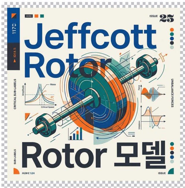 Jeffcott Rotor 모델에서 불평형 가진과 임계속도 응답을 해석하는 원리 1 Jeffcott Rotor 모델 썸네일