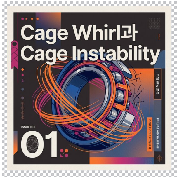 Cage Whirl과 Cage Instability가 고속 회전체에서 발생하는 조건 1 Cage Whirl과 Cage Instability 썸네일