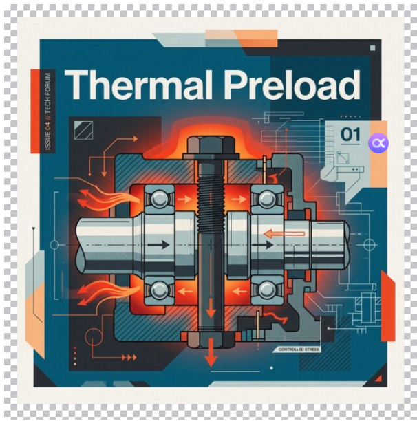 Thermal Preload가 고속 스핀들의 운전온도 상승과 강성 변화에 미치는 영향 1 Thermal Preload 썸네일