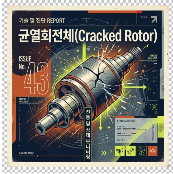 균열회전체(Cracked Rotor)에서 서브하모닉 공진이 나타나는 비선형 동역학적 이유 1 균열회전체(Cracked Rotor) 썸네일